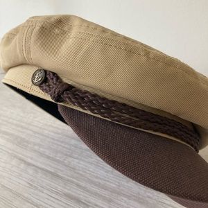 Greek Fisherman’s Cap Brixton Tan and Brown